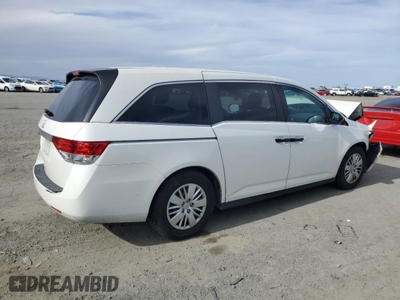 2016 Honda Odyssey LX с VIN 5FNRL5H27GB112890, выставлен на аукционе Copart как лот 57286785 с пробегом 103 508 миль миль и Списание • Salvage title. История ставок и продаж доступна на DreamBid. Изображение 3.
