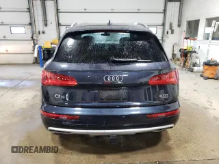 2018 Audi Q5 Premium Plus with VIN WA1BNAFY6J2064914, listed as a Copart auction lot 53778665 with 92,301 mi miles and Salvage Title. Bid and sale history available at carsss.com. Image 6.
