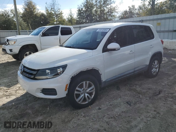 2013 Volkswagen Tiguan SE with VIN WVGAV3AX9DW575926, listed as a Copart auction lot 85048984 with 117,986 mi miles and Clean title. Bid and sale history available at DreamBid. Image 1.