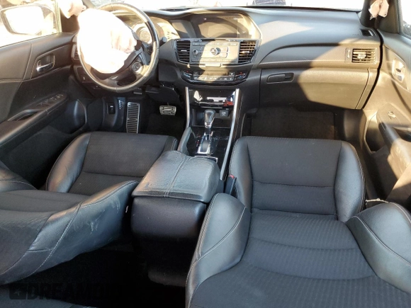 2017 Honda Accord Sedan Sport with VIN 1HGCR2F50HA164325, listed as a Copart auction lot 85436024 with 74,249 mi miles and Salvage Title. Bid and sale history available at carsss.com. Image 8.