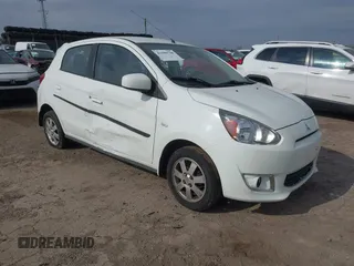 2014 Mitsubishi Mirage ES z VIN ML32A4HJ9EH004456, wystawiony jako IAAI lot #41698748 z przebiegiem 142 623 mil mil oraz . Historia ofert i sprzedaży dostępna na DreamBid. Obrazek 1.