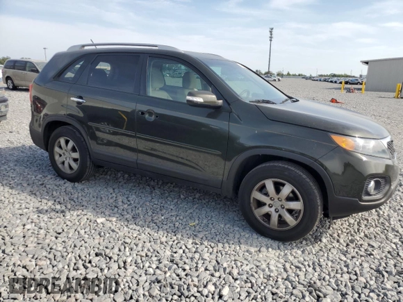 2012 Kia Sorento LX with VIN 5XYKT3A60CG279615, listed as a Copart auction lot 52877795 with 120,159 mi miles and Salvage Title. Bid and sale history available at carsss.com. Image 4.