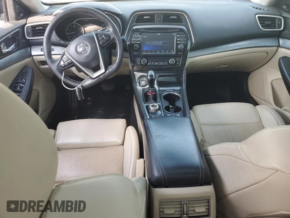 2017 Nissan Maxima S with VIN 1N4AA6AP2HC369927, listed as a Copart auction lot 42702455 with 139,561 mi miles and Salvage Title. Bid and sale history available at DreamBid. Image 8.