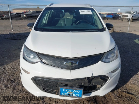 2018 Chevrolet Bolt EV Premier with VIN 1G1FX6S08J4139950, listed as a IAAI auction lot 41151990 with 137,041 mi miles. Bid and sale history available at carsss.com. Image 13.