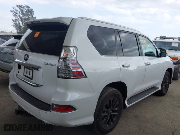 2020 Lexus GX 460 Premium z VIN JTJAM7BX4L5255492, wystawiony jako IAAI lot #41913425 z przebiegiem 33 684 mil mil oraz . Historia ofert i sprzedaży dostępna na DreamBid. Obrazek 4.