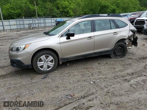 2015 Subaru Outback 2.5i с VIN 4S4BSBAC8F3212199, выставлен на аукционе Copart как лот 57773105 с пробегом 143 568 миль миль и Списание • Salvage title. История ставок и продаж доступна на DreamBid. Изображение 1.