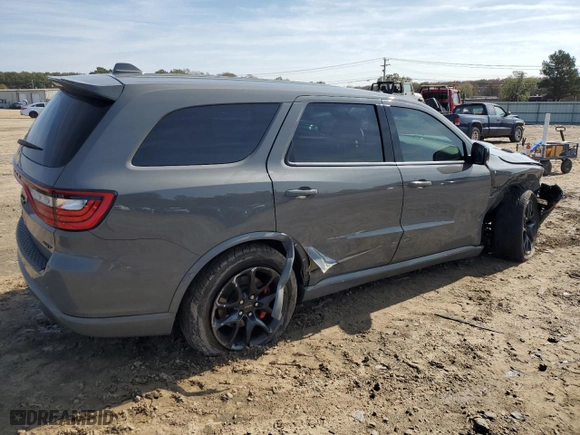 2022 Dodge Durango SRT 392 with VIN 1C4SDJGJ3NC195759, listed as a Copart auction lot 78677144 with 21,982 mi miles and Salvage Title. Bid and sale history available at carsss.com. Image 3.