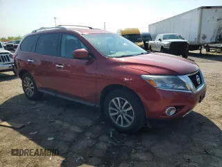 2016 Nissan Pathfinder SV z VIN 5N1AR2MM4GC657374, wystawiony jako Copart lot #57080195 z przebiegiem 92 296 mil mil oraz Czysty tytuł • Clean title. Historia ofert i sprzedaży dostępna na DreamBid. Obrazek 4.