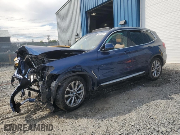 2019 BMW X3 xDrive30i with VIN 5UXTR9C5XKLD93135, listed as a Copart auction lot 62034204 with 0 mi miles and Salvage Title. Bid and sale history available at carsss.com. Image 1.