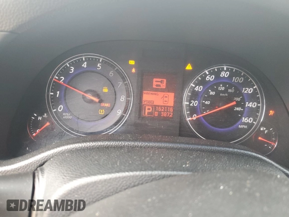 2008 Infiniti G35 Journey with VIN JNKBV61E38M212210, listed as a Copart auction lot 82991394 with 162,116 mi miles and Salvage title. Bid and sale history available at DreamBid. Image 9.
