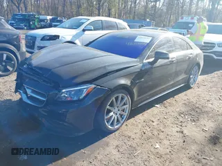2017 Mercedes-Benz CLS 63 S AMG with VIN WDDLJ7GB3HA193976, listed as a IAAI auction lot 42059554 with 99,356 mi miles and . Bid and sale history available at DreamBid. Image 2.
