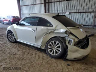 2017 Volkswagen Beetle 1.8T Fleet with VIN 3VWF17AT5HM625055, listed as a Copart auction lot 71934764 with 49,814 mi miles and Salvage Title. Bid and sale history available at carsss.com. Image 2.