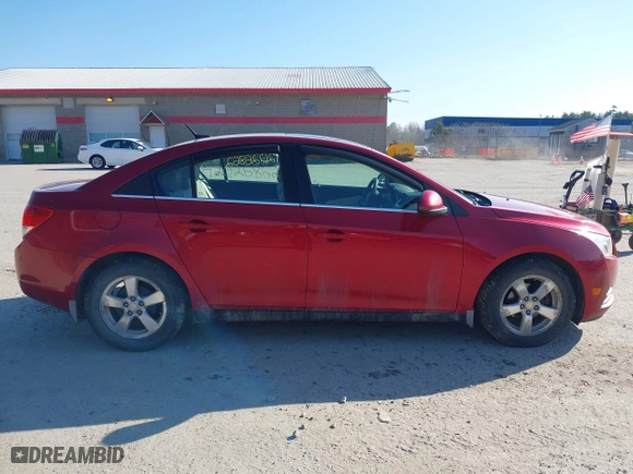 2011 Chevrolet Cruze LT w/2LT with VIN 1G1PG5S98B7283379, listed as a IAAI auction lot 42026862 with 130,169 mi miles. Bid and sale history available at carsss.com. Image 14.