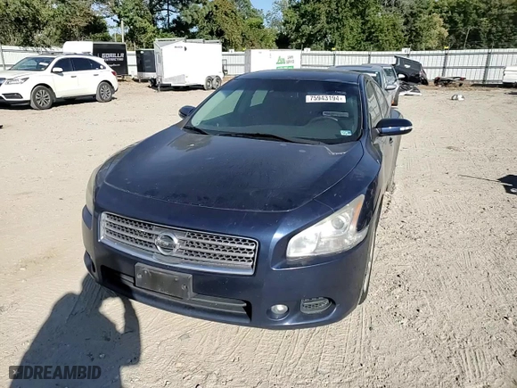 2009 Nissan Maxima 3.5 SV with VIN 1N4AA51E69C820559, listed as a Copart auction lot 75943194 with 0 mi miles and Salvage Title. Bid and sale history available at carsss.com. Image 11.