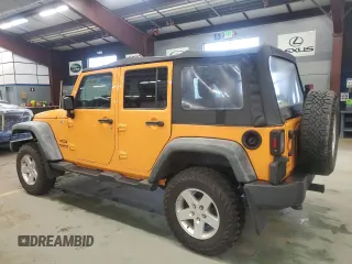 2012 Jeep Wrangler Unlimited Sport with VIN 1C4BJWDG1CL131876, listed as a Copart auction lot 56678175 with 217,109 mi miles and Clean title. Bid and sale history available at DreamBid. Image 2.