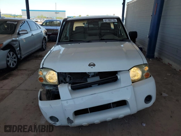 2002 Nissan Frontier XE with VIN 1N6DD26SX2C311752, listed as a Copart auction lot 61182715 with 95,746 mi miles and Salvage title. Bid and sale history available at DreamBid. Image 5.