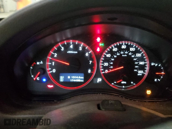 2008 Subaru Outback XT Limited with VIN 4S4BP63CX84363967, listed as a Copart auction lot 83486904 with 174,798 mi miles and Salvage title. Bid and sale history available at DreamBid. Image 9.
