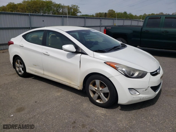 2013 Hyundai Elantra Limited with VIN 5NPDH4AE1DH376338, listed as a Copart auction lot 54831875 with 174,676 mi miles and Clean Title. Bid and sale history available at carsss.com. Image 4.
