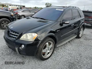 2007 Mercedes-Benz M 63 AMG with VIN 4JGBB77E07A160652, listed as a Copart auction lot 58629055 with 157,582 mi miles and Salvage title. Bid and sale history available at DreamBid. Image 1.