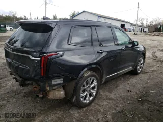2020 Cadillac XT6 AWD Sport with VIN 1GYKPGRS5LZ153386, listed as a Copart auction lot 49819113 with 58,932 mi miles. Bid and sale history available at carsss.com. Image 3.