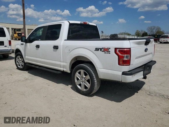 2018 Ford F-150 XL with VIN 1FTEW1E53JKF69929, listed as a Copart auction lot 54674975 with 194,668 mi miles and Clean Title. Bid and sale history available at carsss.com. Image 2.