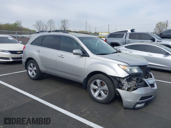 2013 Acura MDX Tech Pkg with VIN 2HNYD2H37DH514702, listed as a IAAI auction lot 41897951 with 226,665 mi miles. Bid and sale history available at carsss.com. Image 1.