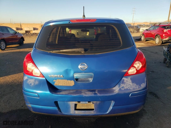 2008 Nissan Versa 1.8 SL with VIN 3N1BC13E68L394005, listed as a Copart auction lot 84969014 with 284,071 mi miles and Salvage Title. Bid and sale history available at carsss.com. Image 6.