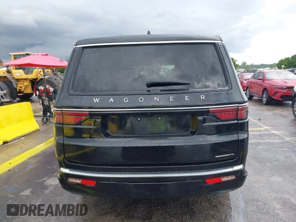 2023 Jeep Wagoneer Series II with VIN 1C4SJRBP4PS562826, listed as a IAAI auction lot 42600245 with 62,557 mi miles and . Bid and sale history available at DreamBid. Image 16.