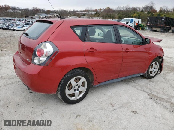 2009 Pontiac Vibe w/1SA with VIN 5Y2SP67859Z466325, listed as a Copart auction lot 82521294 with 129,191 mi miles and Salvage Title. Bid and sale history available at carsss.com. Image 3.