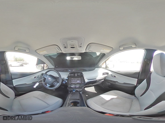 2020 Toyota Prius L Eco with VIN JTDKARFU6L3126421, listed as a Copart auction lot 47776875 with 122,465 mi miles and Salvage Title. Bid and sale history available at carsss.com. Image 12.