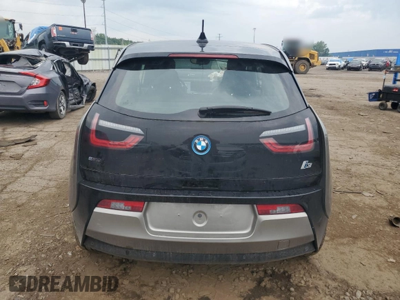 2017 BMW i3 with VIN WBY1Z8C30HV893329, listed as a Copart auction lot 64370455 with 59,151 mi miles and Clean title. Bid and sale history available at DreamBid. Image 6.