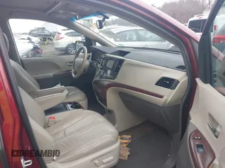 2013 Toyota Sienna XLE with VIN 5TDDK3DC5DS067049, listed as a IAAI auction lot 41650425 with 128,380 mi miles and . Bid and sale history available at DreamBid. Image 5.