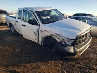 2023 Ram 1500 Tradesman with VIN 3C6RR7KG7PG555086, listed as a Copart auction lot 79924014 with 35,476 mi miles and Salvage title. Bid and sale history available at DreamBid. Image 4.