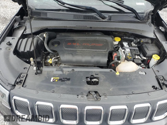 2022 Jeep Compass Latitude с VIN 3C4NJCBB3NT234744, выставлен на аукционе Copart как лот 55816285 с пробегом Не указан миль и Списание • Salvage title. История ставок и продаж доступна на DreamBid. Изображение 12.