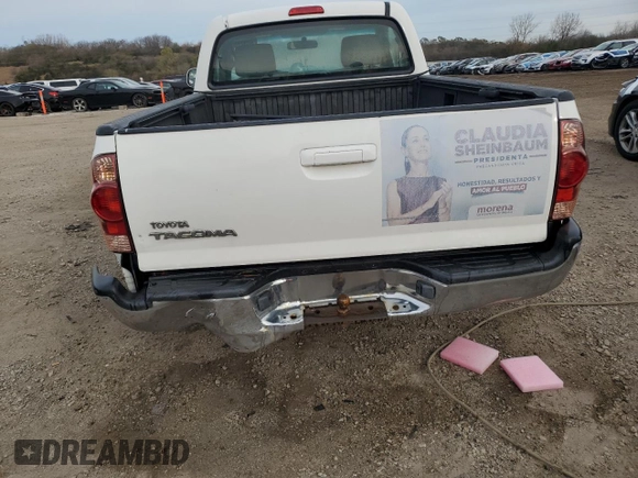 2006 Toyota Tacoma with VIN 5TENX22N66Z227658, listed as a Copart auction lot 80321884 with 163,855 mi miles and Salvage Title. Bid and sale history available at carsss.com. Image 6.