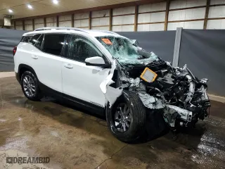 2023 GMC Terrain SLT with VIN 3GKALPEG7PL200630, listed as a Copart auction lot 47415555 with 52,325 mi miles and Non Repairable. Bid and sale history available at carsss.com. Image 4.