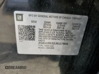 2018 Cadillac XTS Livery with VIN 2G61U5S32J9157908, listed as a Copart auction lot 40915173 with 229,865 mi miles and . Bid and sale history available at carsss.com. Image 12.