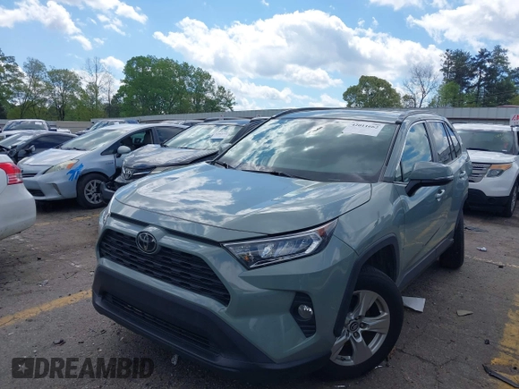 2019 Toyota RAV4 XLE with VIN 2T3W1RFV3KW056351, listed as a IAAI auction lot 42011662 with 64,634 mi miles. Bid and sale history available at carsss.com. Image 20.
