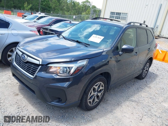2019 Subaru Forester Premium with VIN JF2SKAEC3KH544056, listed as a IAAI auction lot 42267894 with 104,809 mi miles and . Bid and sale history available at DreamBid. Image 2.