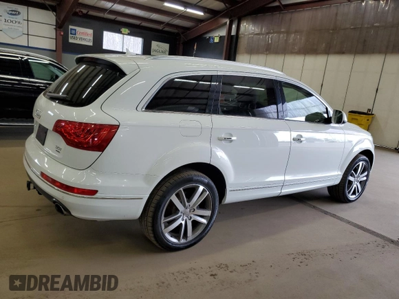 2015 Audi Q7 Premium Plus z VIN WA1LGAFE2FD002409, wystawiony jako Copart lot #54202165 z przebiegiem 195 752 mil mil oraz Czysty tytuł • Clean title. Historia ofert i sprzedaży dostępna na DreamBid. Obrazek 3.