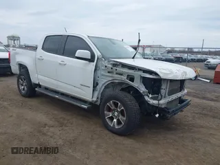 2019 Chevrolet Colorado 4WD Z71 with VIN 1GCGTDEN8K1157483, listed as a IAAI auction lot 41366674 with 81,134 mi miles. Bid and sale history available at carsss.com. Image 1.