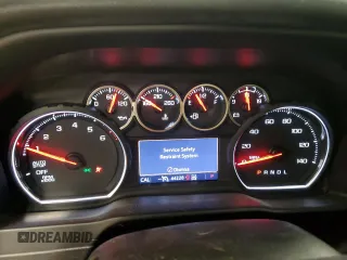 2020 Chevrolet Silverado 1500 LT with VIN 1GCRYDEDXLZ310143, listed as a Copart auction lot 86916724 with 44,228 mi miles and Salvage Title. Bid and sale history available at carsss.com. Image 9.
