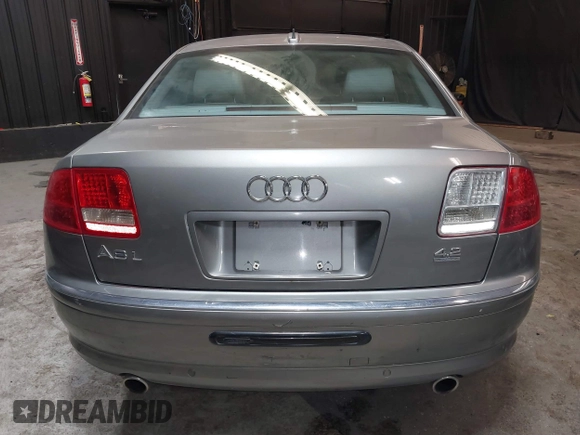 2005 Audi A8 L with VIN WAUML44E75N010117, listed as a IAAI auction lot 41523759 with 125,431 mi miles. Bid and sale history available at carsss.com. Image 16.