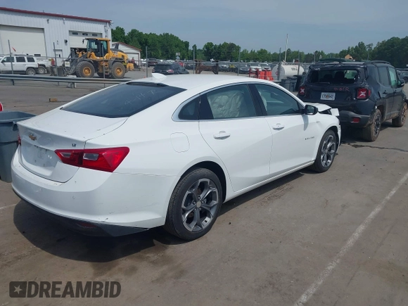 2024 Chevrolet Malibu LT with VIN 1G1ZD5ST5RF140452, listed as a IAAI auction lot 42174072 with 29,916 mi miles and . Bid and sale history available at DreamBid. Image 4.