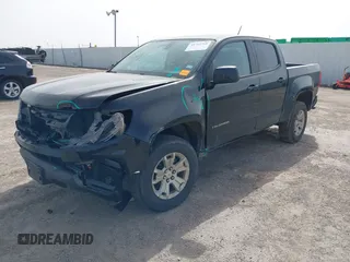 2021 Chevrolet Colorado 2WD LT with VIN 1GCGSCEN4M1141667, listed as a IAAI auction lot 41712760 with 105,905 mi miles. Bid and sale history available at carsss.com. Image 18.