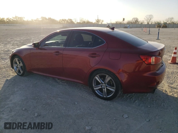 2011 Lexus IS 250 z VIN JTHBF5C2XB5153569, wystawiony jako Copart lot #49064555 z przebiegiem 131 210 mil mil oraz Szkoda całkowita • Salvage title. Historia ofert i sprzedaży dostępna na DreamBid. Obrazek 2.