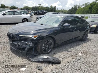 2024 Acura Integra w/A-Spec Technology Package with VIN 19UDE4H65RA014200, listed as a Copart auction lot 65751204 with 3,723 mi miles and Salvage Title. Bid and sale history available at carsss.com. Image 1.
