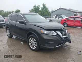 2017 Nissan Rogue SV with VIN KNMAT2MV1HP601384, listed as a IAAI auction lot 42454707 with 159,501 mi miles and . Bid and sale history available at DreamBid. Image 1.