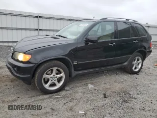 2003 BMW X5 3.0i with VIN 5UXFA53563LV93490, listed as a Copart auction lot 81846624 with 254,679 mi miles and Salvage Title. Bid and sale history available at carsss.com. Image 1.