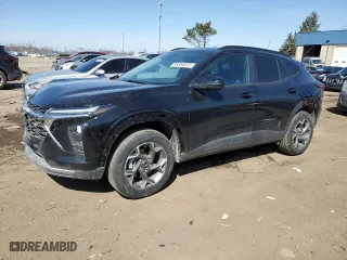 2025 Chevrolet Trax LT with VIN KL77LHEP1SC013378, listed as a Copart auction lot 48364915 with 5,076 mi miles and Clean Title. Bid and sale history available at carsss.com. Image 1.